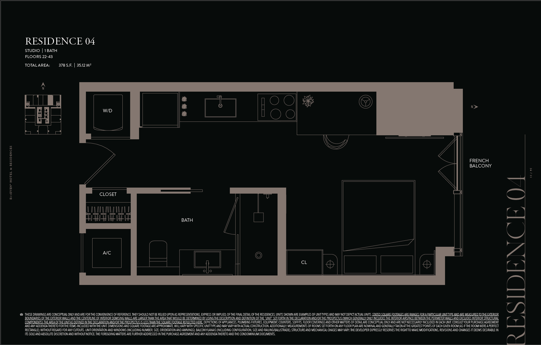 Floor Plan Unit 2204