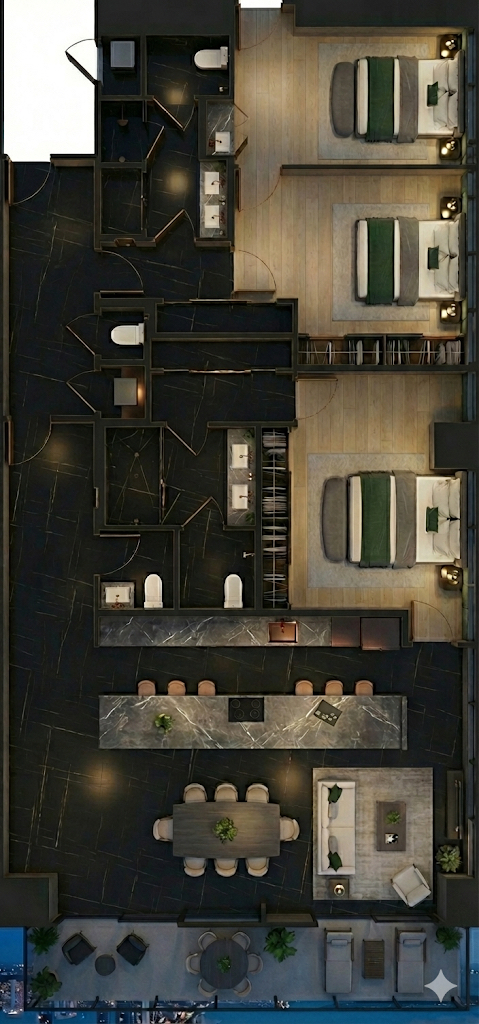 Floor Plan Unit 5904